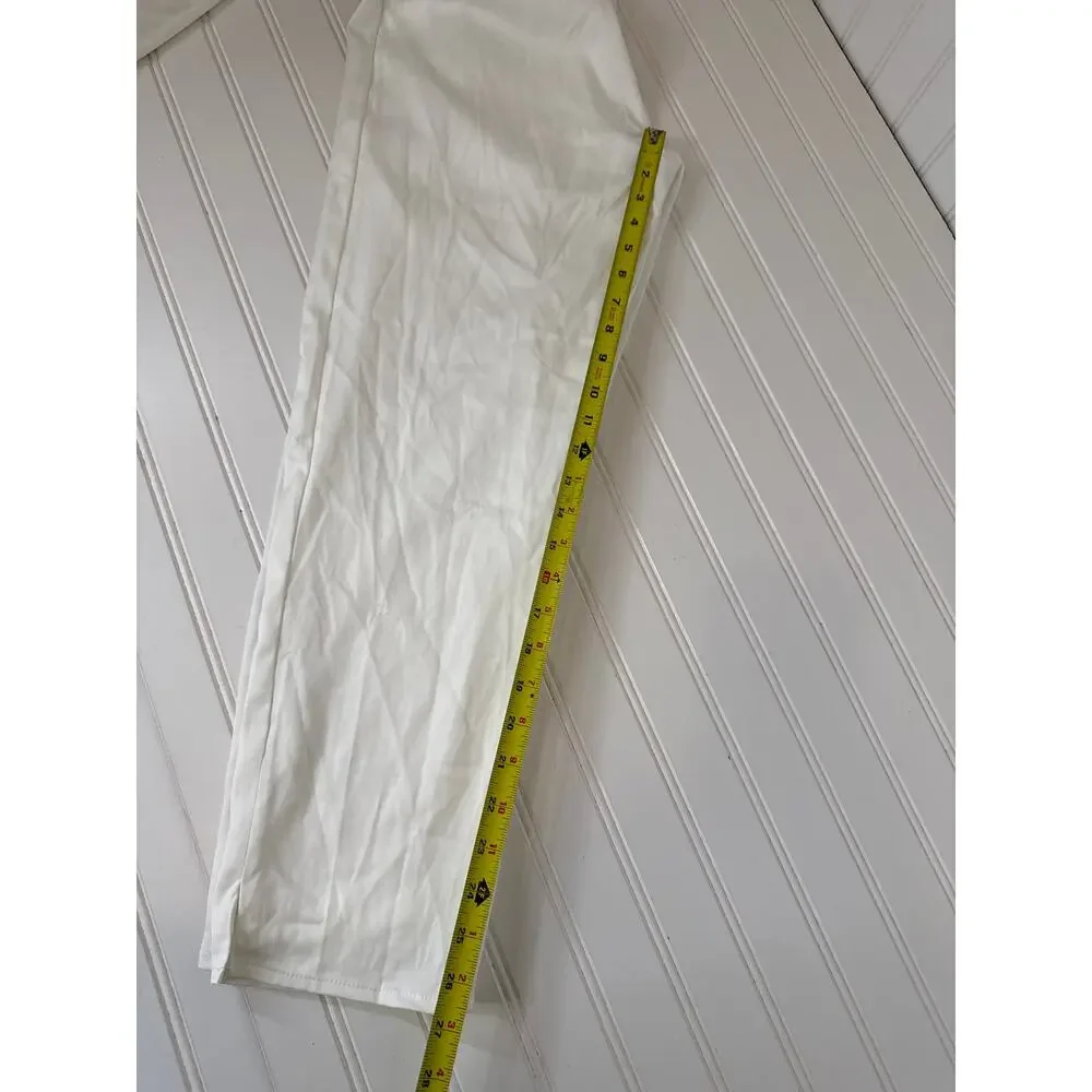 NWT Lulus Beloved Bliss Ivory Strapless Slim Leg Bow Jumpsuit Party Classy Sz S